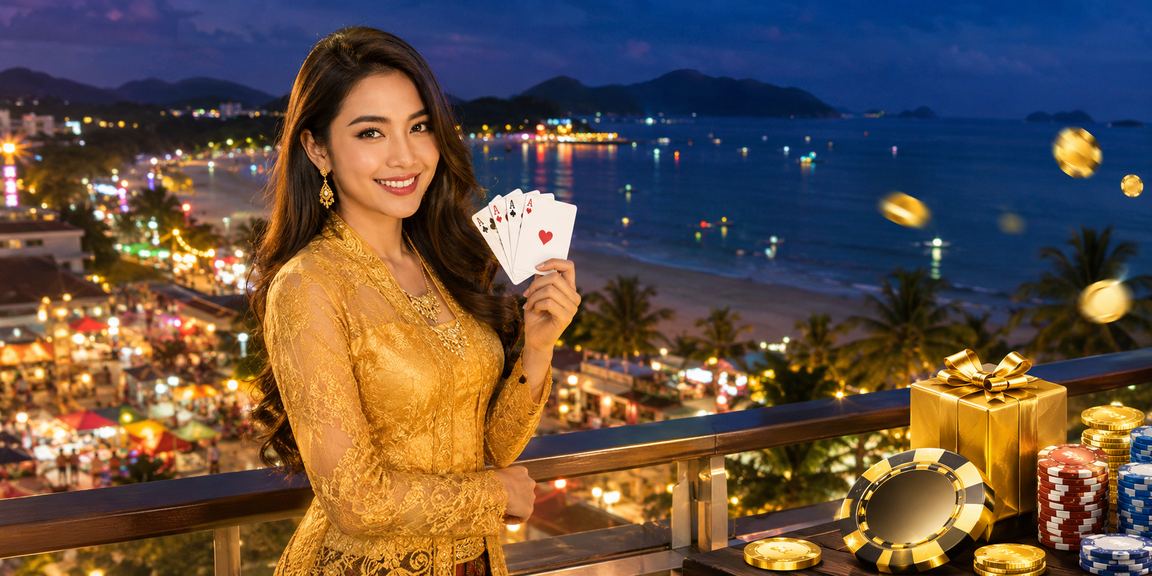 Permainan poker dalam talian bernuansa kebaya di Langkawi