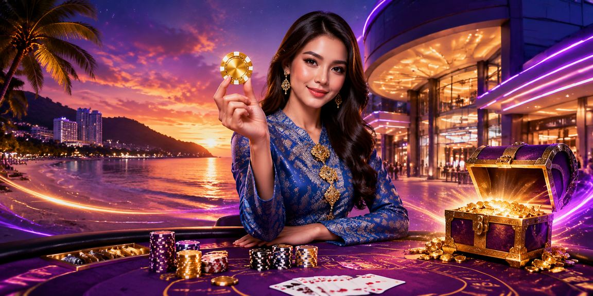 Pemain baccarat berbaju kurung di Pulau Pinang menikmati meja langsung platform abutogel
